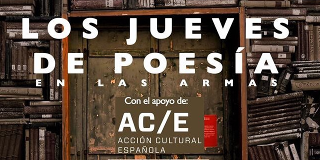 Sesión doble en Los Jueves de Poesía en Las Armas con Librería Antígona